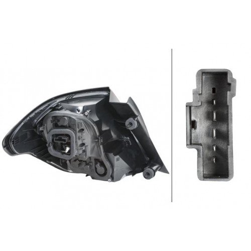 Φανάρι Πίσω Εξωτερικό CITROEN C4 2015 - HELLA Αριστερά 197005822