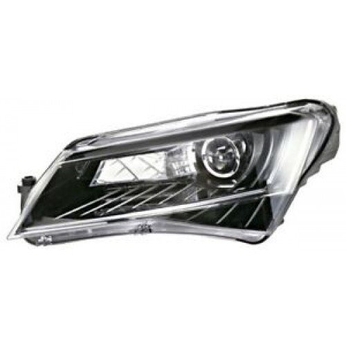 Φανάρι Εμπρός Bi xenon Εξυπνο Led SKODA SUPERB 2013 - 2015 HELLA Αριστερά 745205162