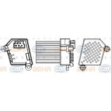Ανεμιστήρας Καλοριφέρ Εσω BMW X3 2004 - 2007 ( Ε83 ) HELLA 5HL 351 311-521