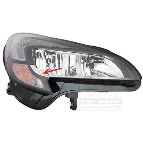 Φανάρι Εμπρός Ηλεκτρικό Led Φως Ημέρας OPEL CORSA 2014 - ( E ) HELLA Δεξιά 610005143