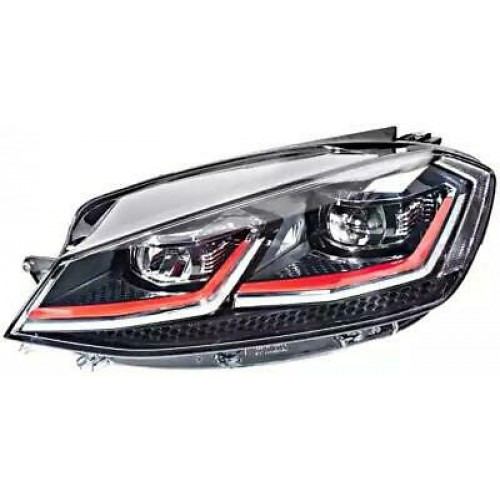 Φανάρι Εμπρός Εξυπνο Full Led VW GOLF 2017 - HELLA Αριστερά 890105182