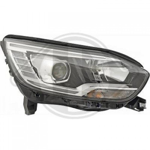 Φανάρι Εμπρός Ηλεκτρικό Led Φως Ημέρας RENAULT SCENIC 2016 - HELLA Δεξιά 671105141