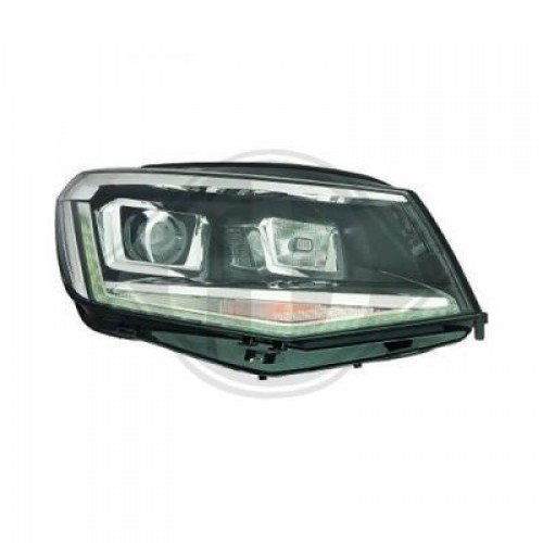 Φανάρι Εμπρός Bi xenon Led Φως Ημέρας VW CADDY 2015 - HELLA Δεξιά 887105161