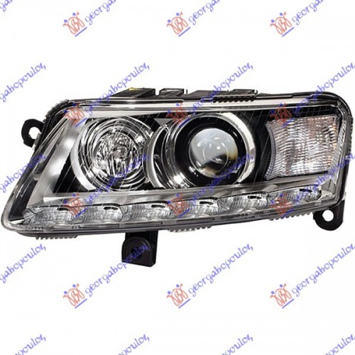 Φανάρι Εμπρός Bi xenon Led AUDI A6 2008 - 2010 ( 4F ) HELLA Αριστερά 084705162