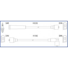 Μπουζοκαλώδιο / Εξαρτήματα Σύνδεσης CHEVROLET-DAEWOO MATIZ 2001 - 2005 ( M150 ) HITACHI 134227
