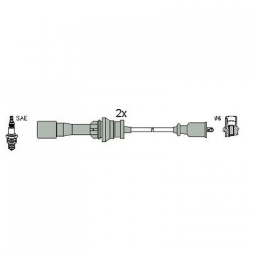 Μπουζοκαλώδιο / Εξαρτήματα Σύνδεσης MAZDA 323 2001 - 2003 ( BJ ) HITACHI 134953