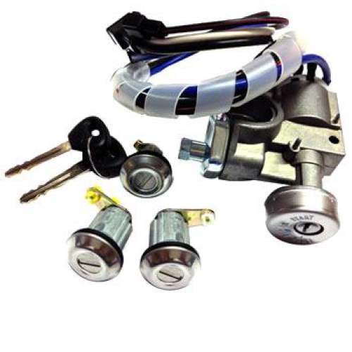 Κλειδαριά Τιμονιού Με κλειδί HUSHAN UC62-09-010D