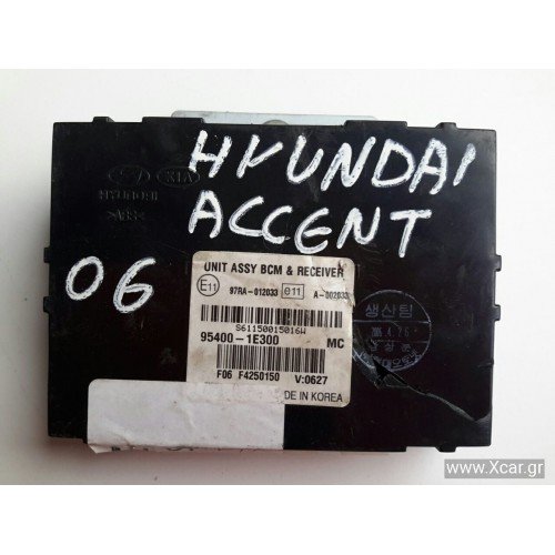 Μονάδα Άνεσης HYUNDAI ACCENT 2006 - ( MC ) 954001E300 Μονάδα Άνεσης HYUNDAI ACCENT 2006 - ( MC ) 954001E300