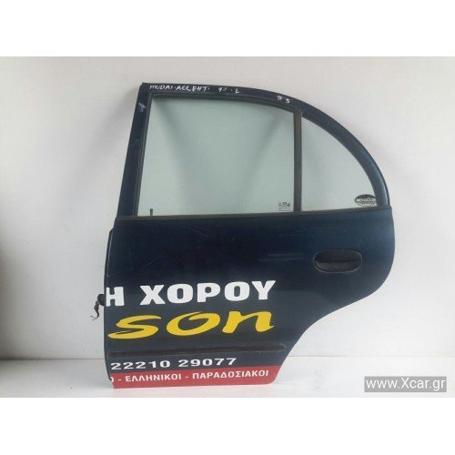 Πόρτα HYUNDAI ACCENT 1997 - 1999 ( UA ) ( X3 ) Πίσω Αριστερά XC5802