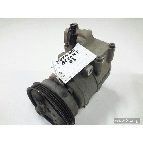 Συμπιεστής A/C (Κομπρέσορας) HYUNDAI ACCENT 2003 - 2005 ( CG ) ( LC2 ) 97701-25000