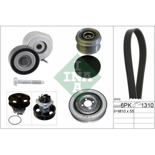 Αντλία νερού FORD KA 2008 - 2016 ( RU8 ) INA 529 0045 30