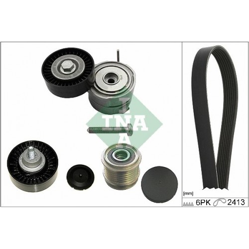 Σετ ιμάντων poly-V AUDI A4 2005 - 2008 ( 8E )( 8H ) INA 529 0242 10 Σετ ιμάντων poly-V AUDI A4 2005 - 2008 ( 8E )( 8H ) INA 529 0242 10