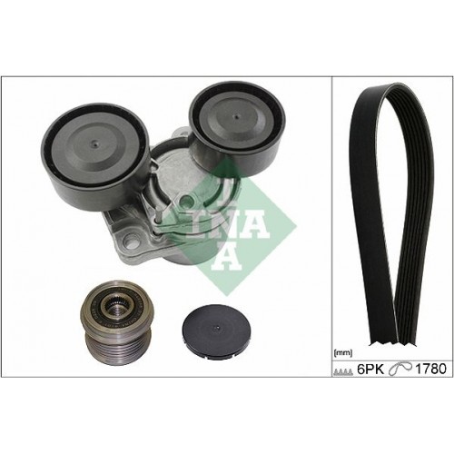 Σετ ιμάντων poly-V BMW 3 Series 2005 - 2011 ( E90/1/2/3 ) INA 529 0249 10 Σετ ιμάντων poly-V BMW 3 Series 2005 - 2011 ( E90/1/2/3 ) INA 529 0249 10