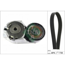 Σετ ιμάντων poly-V FORD MONDEO 2000 - 2003 ( Mk3a ) INA 529 0250 10