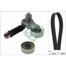 Σετ ιμάντων poly-V PEUGEOT 206 2000 - 2008 ( CC ) INA 529 0257 10