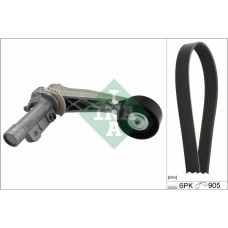 Σετ ιμάντων poly-V PEUGEOT 207 2006 - 2009 INA 529 0266 10