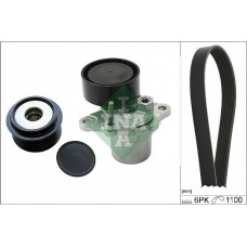 Σετ ιμάντων poly-V AUDI A4 2008 - 2011 ( 8K ) INA 529 0269 10