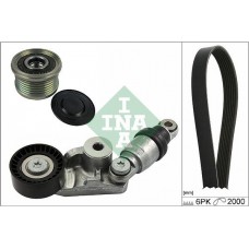 Σετ ιμάντων poly-V MAZDA 3 2014 - 2016 ( BM ) INA 529 0275 10