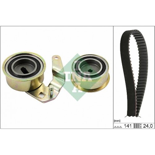 Σετ οδοντωτού ιμάντα OPEL ASTRA 1991 - 1994 ( F ) INA 530 0075 10 Σετ οδοντωτού ιμάντα OPEL ASTRA 1991 - 1994 ( F ) INA 530 0075 10