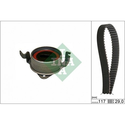 Σετ οδοντωτού ιμάντα MITSUBISHI LANCER 1992 - 1995 ( CB ) INA 530 0308 10 Σετ οδοντωτού ιμάντα MITSUBISHI LANCER 1992 - 1995 ( CB ) INA 530 0308 10