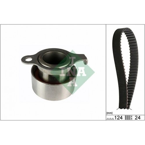 Σετ οδοντωτού ιμάντα HONDA CRX 1988 - 1992 ( ED / E ) INA 530 0312 10 Σετ οδοντωτού ιμάντα HONDA CRX 1988 - 1992 ( ED / E ) INA 530 0312 10