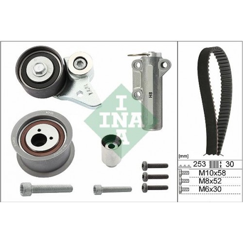 Σετ οδοντωτού ιμάντα VW TOUAREG 2003 - 2007 ( 7L ) INA 530 0366 10 Σετ οδοντωτού ιμάντα VW TOUAREG 2003 - 2007 ( 7L ) INA 530 0366 10