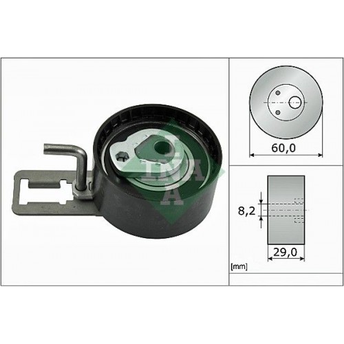 Τεντωτήρας MAZDA 2 2007 - 2010 ( DE ) INA 531 0883 10 Τεντωτήρας MAZDA 2 2007 - 2010 ( DE ) INA 531 0883 10