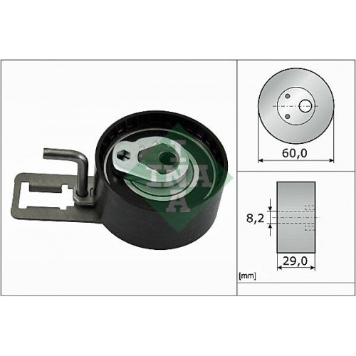 Τεντωτήρας MITSUBISHI ASX 2010 - 2014 INA 531 0884 10 Τεντωτήρας MITSUBISHI ASX 2010 - 2014 INA 531 0884 10