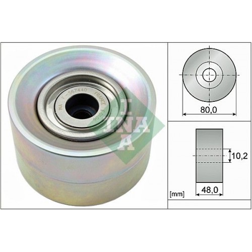 Τροχαλία παρέκκλισης & ενδιάμεσος τροχός INA 532 0410 20 Τροχαλία παρέκκλισης & ενδιάμεσος τροχός INA 532 0410 20