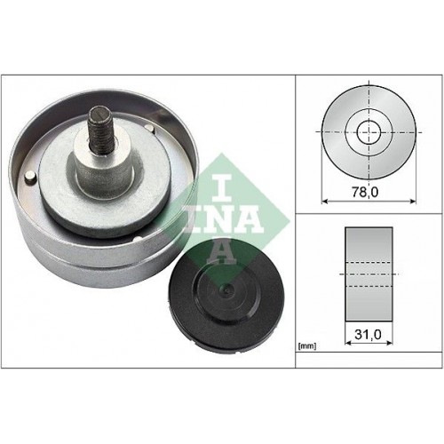 Τροχαλία παρέκκλισης & ενδιάμεσος τροχός INA 532 0414 10 Τροχαλία παρέκκλισης & ενδιάμεσος τροχός INA 532 0414 10