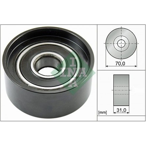 Τροχαλία παρέκκλισης & ενδιάμεσος τροχός HONDA ACCORD 2003 - 2005 ( CL / M / N ) INA 532 0588 10 Τροχαλία παρέκκλισης & ενδιάμεσος τροχός HONDA ACCORD 2003 - 2005 ( CL / M / N ) INA 532 0588 10