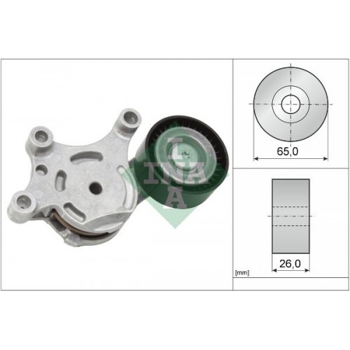 Βραχίονας σύσφιγξης MAZDA 2 2007 - 2010 ( DE ) INA 534 0075 20