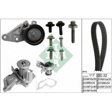 Αντλία νερού MAZDA 2 2003 - 2005 ( DY ) INA 530 0140 30