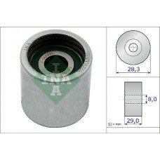 Τροχαλία παρέκκλισης & ενδιάμεσος τροχός INA 532 0522 10
