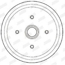 Ταμπούρο FORD ESCORT 1990 - 1992 MK5 JURID 329184J