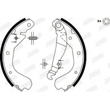 Θερμουίτ/Σιαγώνα OPEL KADETT 1984 - 1994 ( E ) JURID 361417J