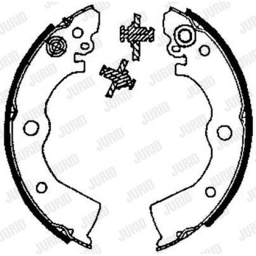 Θερμουίτ/Σιαγώνα NISSAN ALMERA 1995 - 1998 ( N15 ) JURID 361867J