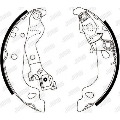 Θερμουίτ/Σιαγώνα FIAT PUNTO 2003 - 2011 ( 188 ) JURID 362405J Θερμουίτ/Σιαγώνα FIAT PUNTO 2003 - 2011 ( 188 ) JURID 362405J