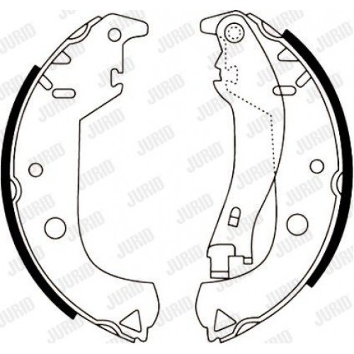 Θερμουίτ/Σιαγώνα FIAT DOBLO 2001 - 2005 ( 119 ) Combi JURID 362411J Θερμουίτ/Σιαγώνα FIAT DOBLO 2001 - 2005 ( 119 ) Combi JURID 362411J