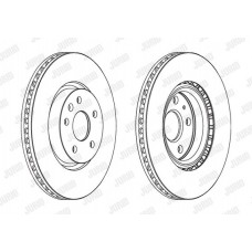 Δισκόπλακες OPEL INSIGNIA 2008 - 2013 JURID 562464JC