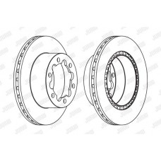 Δισκόπλακες MERCEDES SPRINTER 2006 - 2013 ( 906 ) JURID 569138J