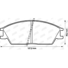 Τακάκια Σετ HYUNDAI ACCENT 2003 - 2005 ( CG ) ( LC2 ) JURID 572268J