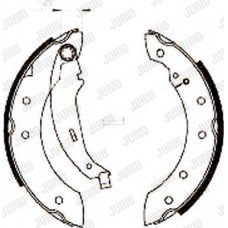 Θερμουίτ/Σιαγώνα PEUGEOT 106 1996 - 2003 JURID 362318J