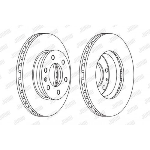 Δισκόπλακες MERCEDES SPRINTER 2006 - 2013 ( 906 ) JURID 569136J Δισκόπλακες MERCEDES SPRINTER 2006 - 2013 ( 906 ) JURID 569136J