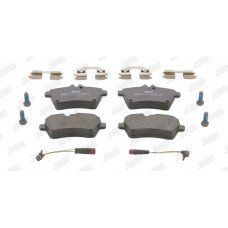 Τακάκια Σετ MERCEDES A CLASS 2004 - 2008 ( W169 ) JURID 573226J