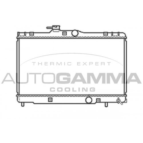 ΨΥΓΕΙΟ ΝΕΡΟΥ 1.4 ΒΕΝΖΙΝΗ +/-A/C (630x350) (KOYO) TOYOTA COROLLA 2000 - 2002 ( ZE111 ) KOYO 043606325