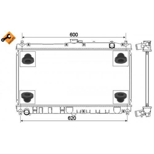 ΨΥΓΕΙΟ 1.6-1.8 ΒΕΝΖ +/-AC (32x64,3x16) (KOYO) MAZDA MX5 1999 - 2005 ( NB ) KOYO 079206305