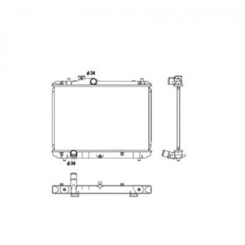 ΨΥΓΕΙΟ 1.3-1.5i 16V +/-A/C (37.5x55) (KOYO) SUZUKI SWIFT 2006 - 2008 ( RS ) KOYO 026906325