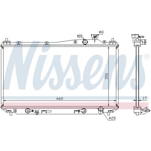 ΨΥΓΕΙΟ 1.4-1.6 ΒΕΝΖ (35x65,8) AYTOMATO (KOYO) HONDA CIVIC 2004 - 2005 ( EP / S / U / V / M ) KOYO 027206315