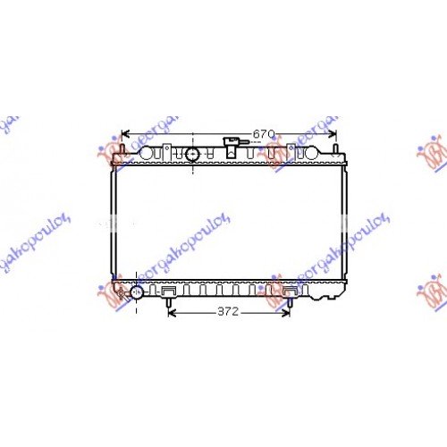 Ψυγείο Νερού NISSAN ALMERA 2002 - 2006 ( N16 ) KOYO 018906325